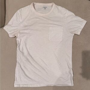 Men’s J. Crew white Pocket Tee